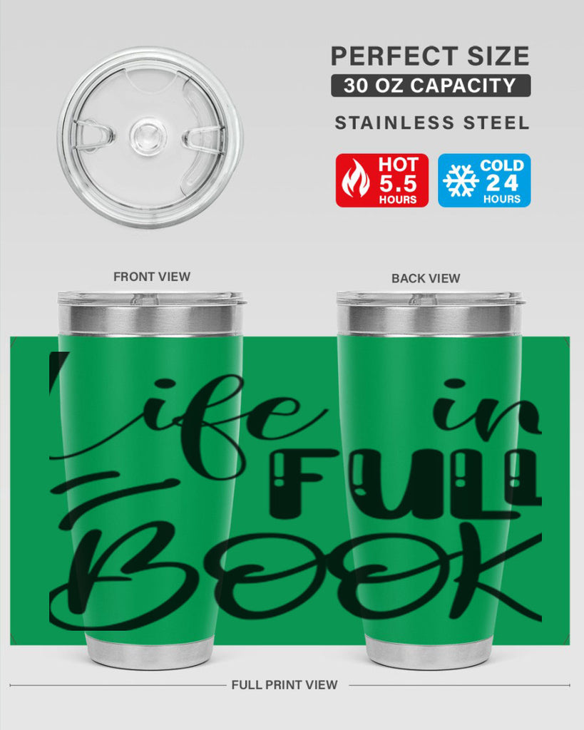 LIFE in FULL BOOK  300#- spring- Tumbler