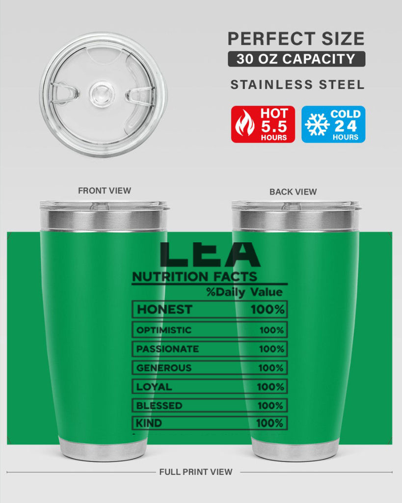 Lea Nutrition Facts 276#- zodiac- Tumbler