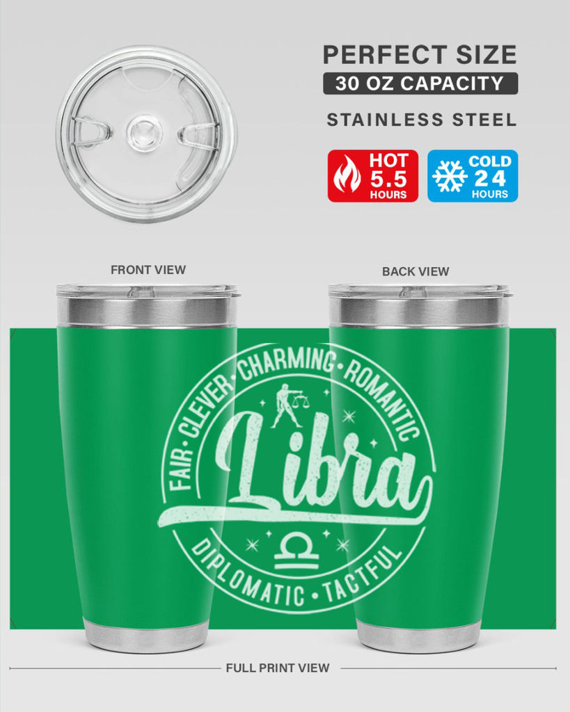 Libra 324#- zodiac- Tumbler