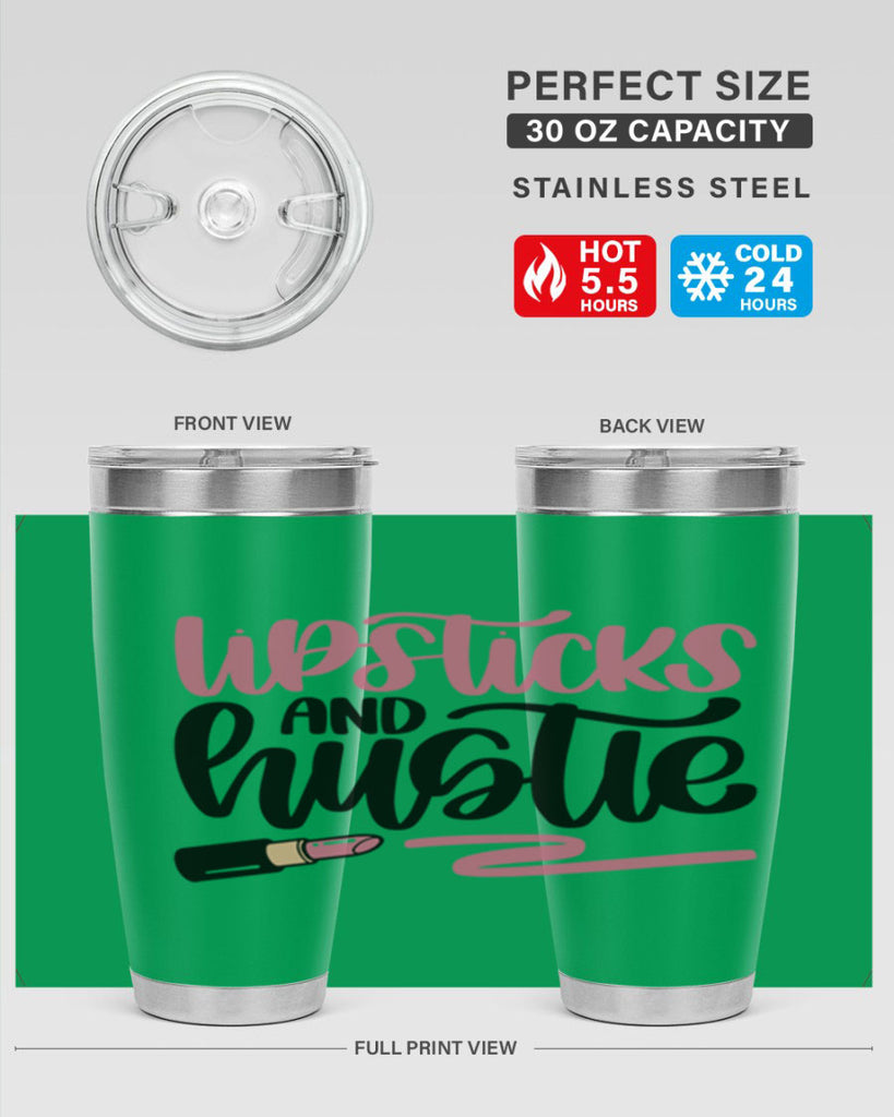 Lipstick And Hustie Style 59#- make up- Tumbler