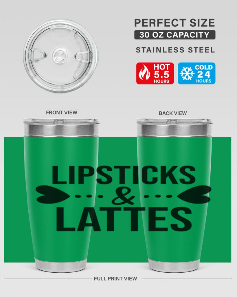 Lipsticks Lattes 114#- fashion- Cotton Tank