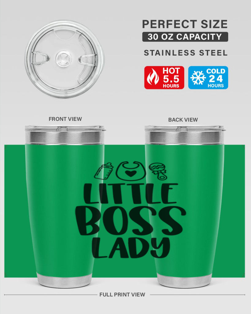 Little Boss Lady Style 67#- baby- tumbler