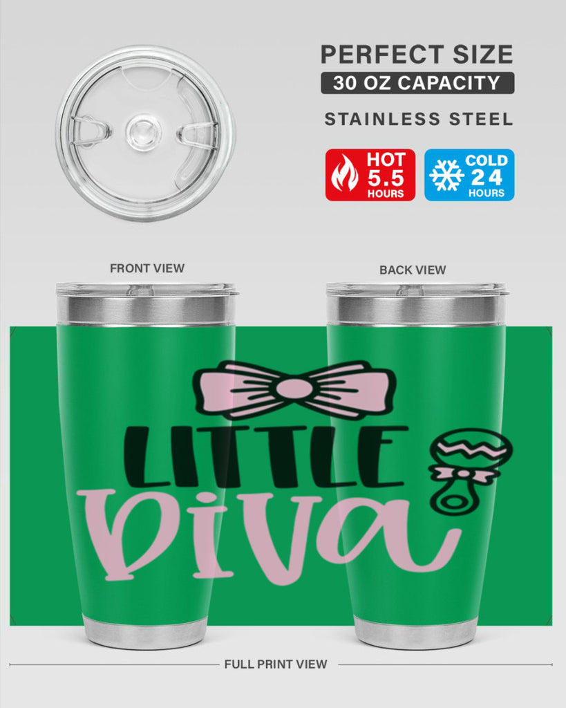 Little Diva Style 63#- baby- tumbler
