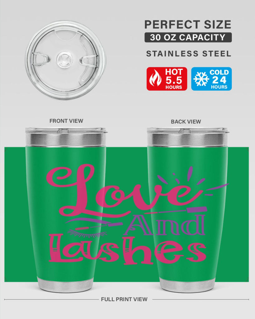 Love And Lashes Style 226#- make up- Tumbler