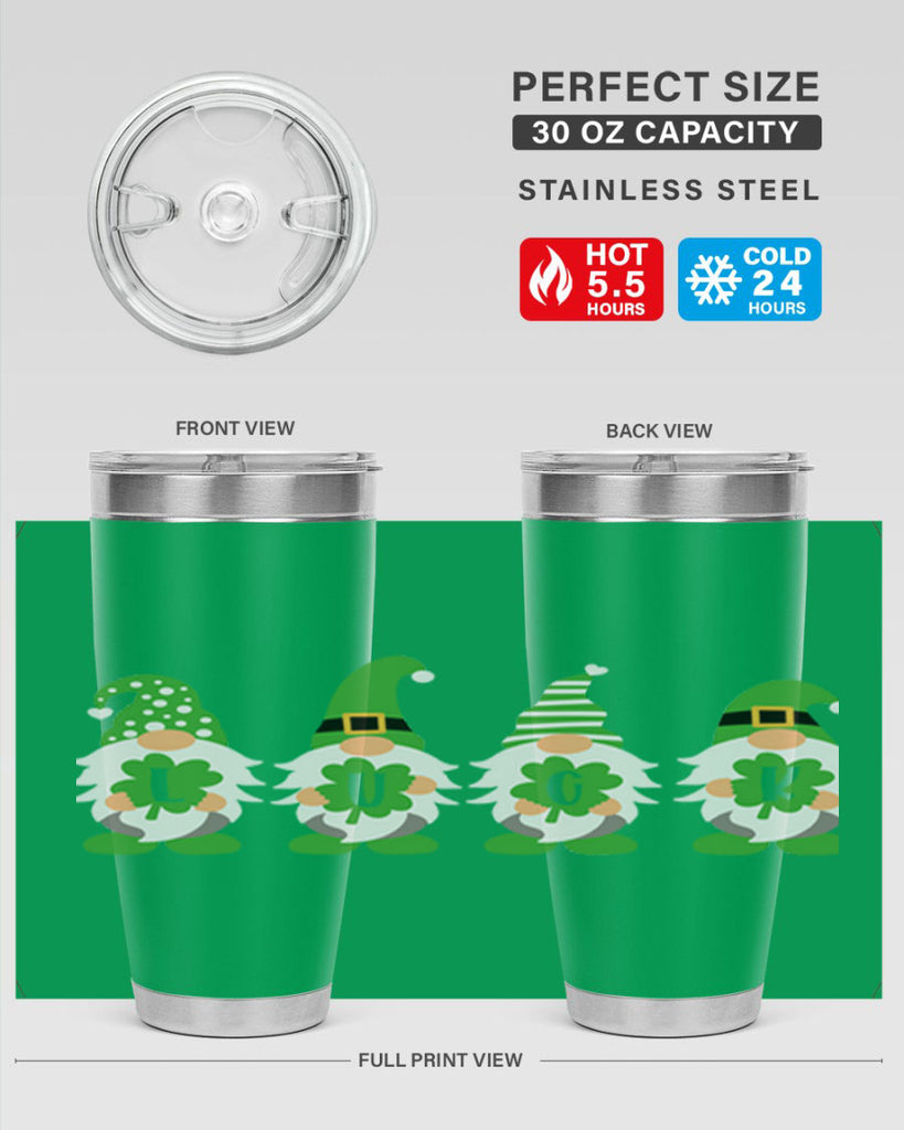 Luck Style 62#- St Patricks Day- Tumbler
