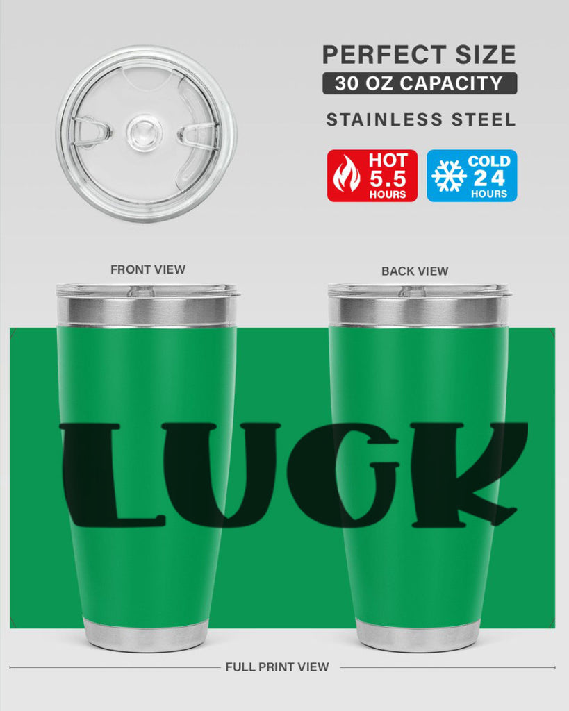 Luck Style 63#- St Patricks Day- Tumbler
