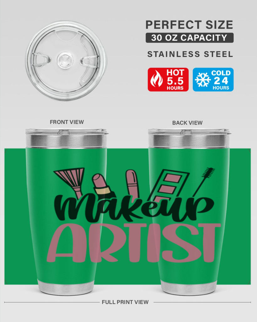 Makeup Artist Style 52#- make up- Tumbler