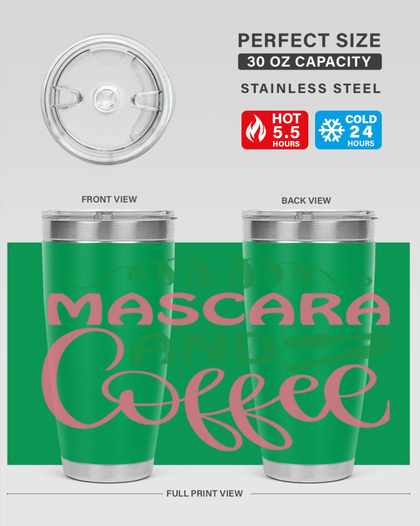 Mascara and Coffee 118#- fashion- Cotton Tank