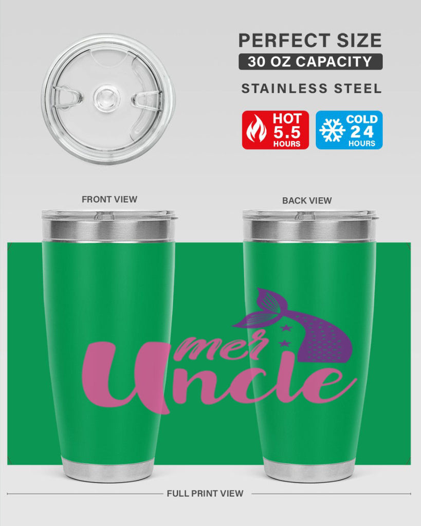 Mer Uncle 347#- mermaid- Tumbler