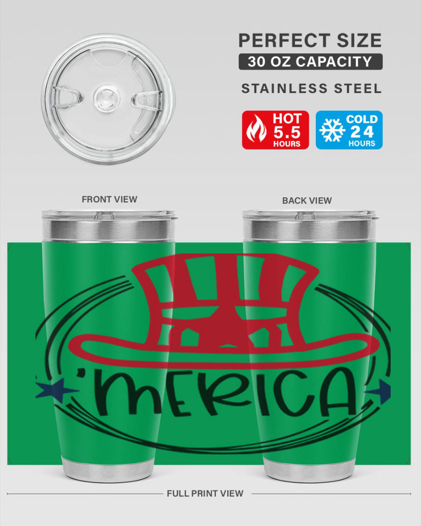 Merica Style 138#- Fourt Of July- Tumbler