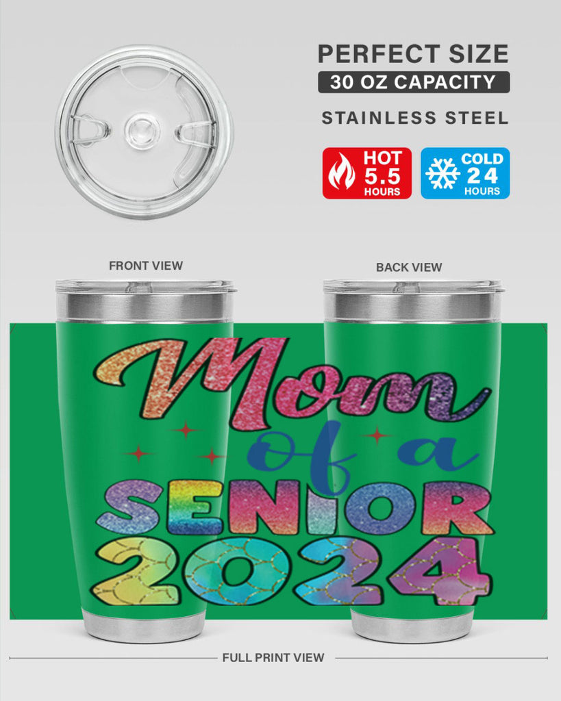 Mom of a senior 2024 4#- 12th grade- Tumbler