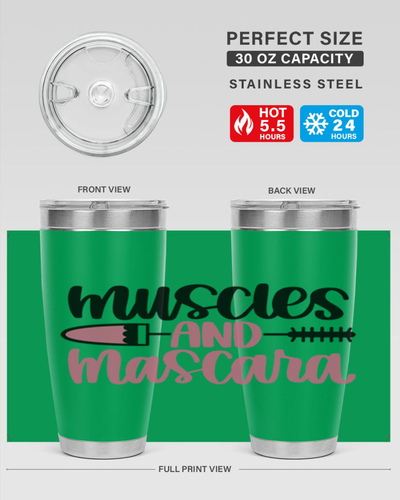 Muscles And Mascara Style 35#- make up- Tumbler