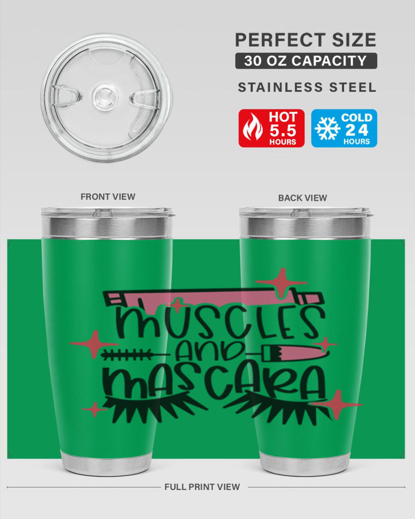 Muscles And Mascara Style 36#- make up- Tumbler