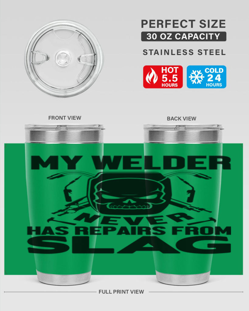 My welder never Style 7#- welder- tumbler