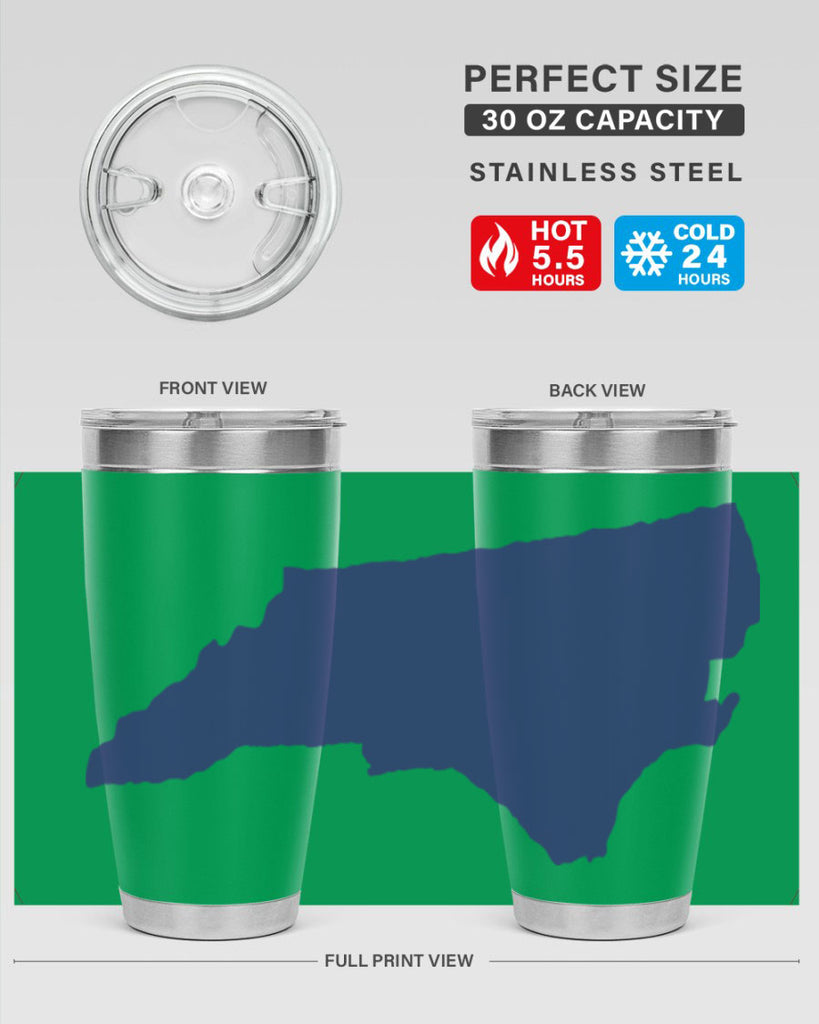 North Carolina 18#- stateflags- Tumbler