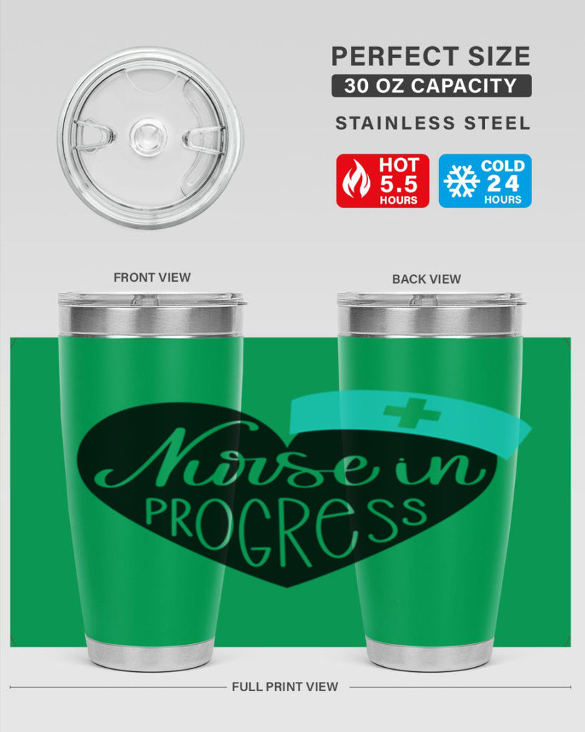 Nurse In Progress Style Style 112#- nurse- tumbler