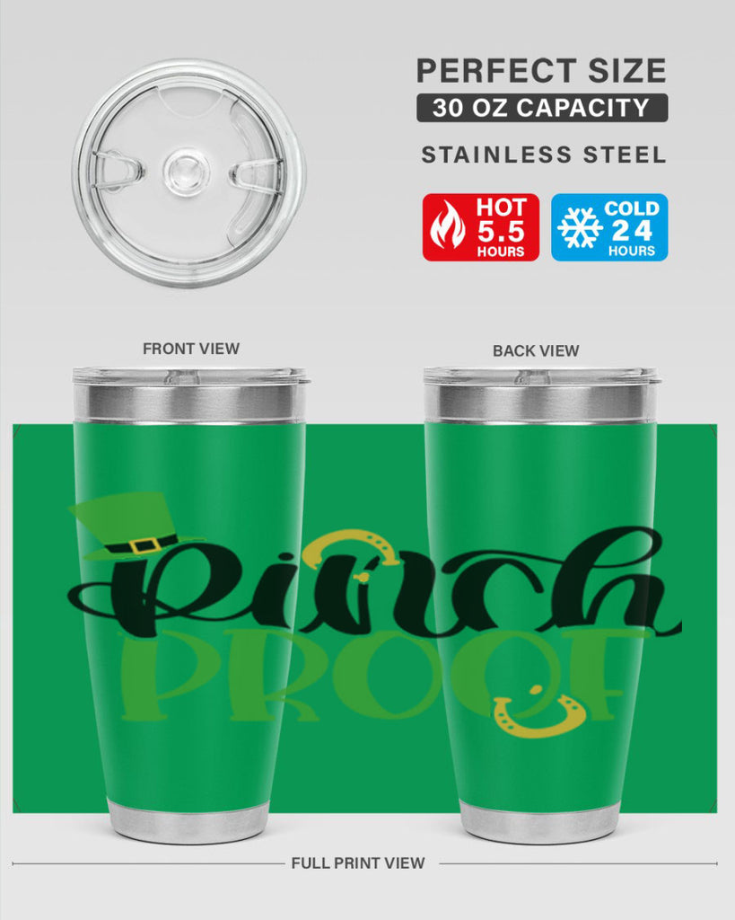 Pinch Proof Style 37#- St Patricks Day- Tumbler