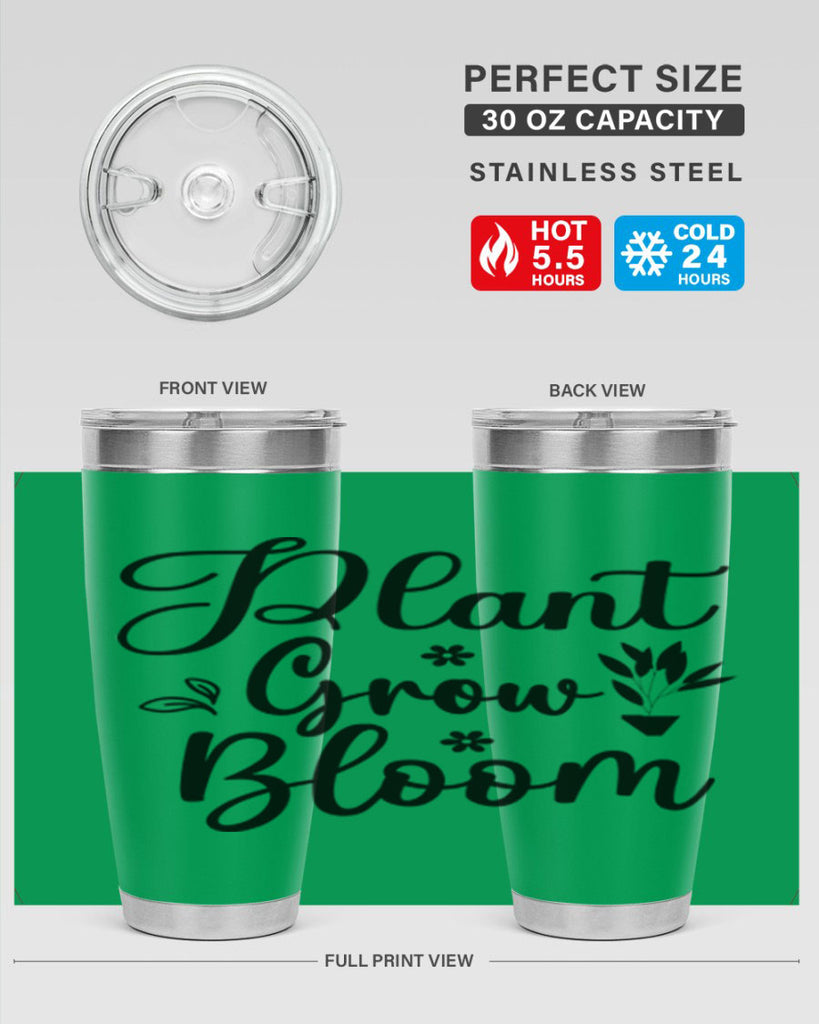 Plant Grow Bloom 391#- spring- Tumbler