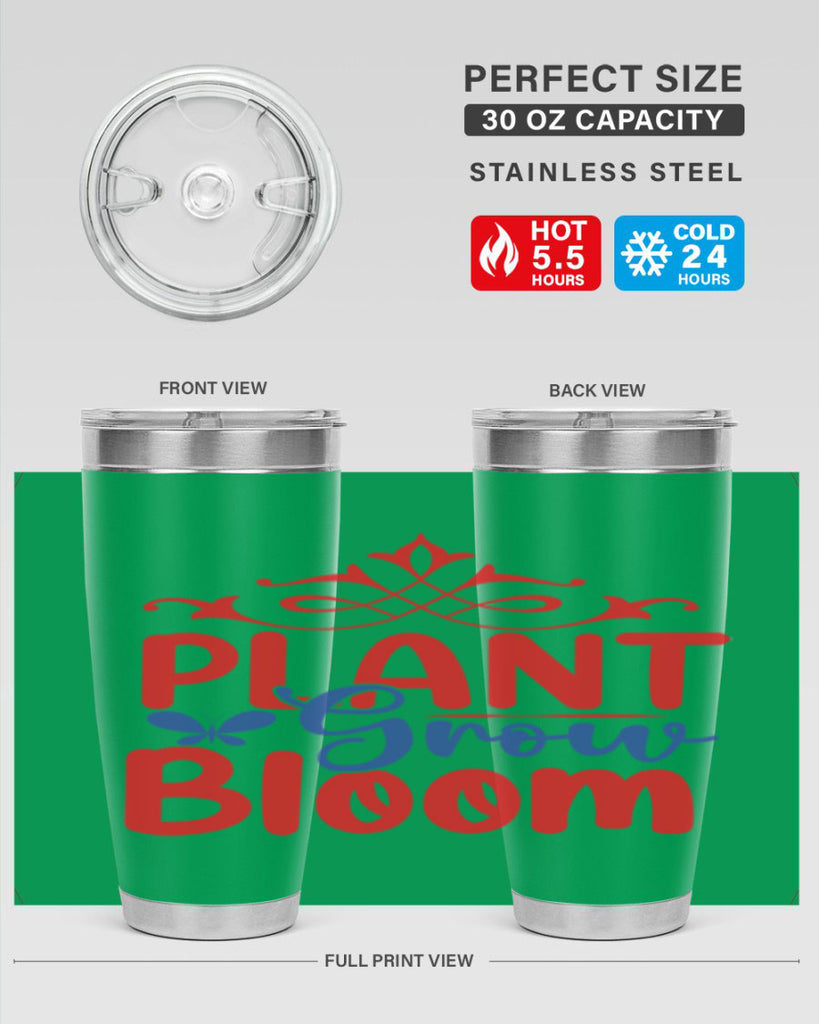 Plant Grow Bloom 392#- spring- Tumbler