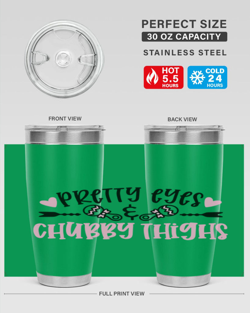 Pretty Eyes Chubby Thights Style 30#- baby- tumbler