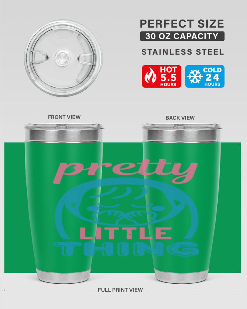 Pretty little Thing Style 19#- baby shower- tumbler