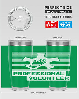 Professional Volunteer Style 36#- volunteer- Tumbler