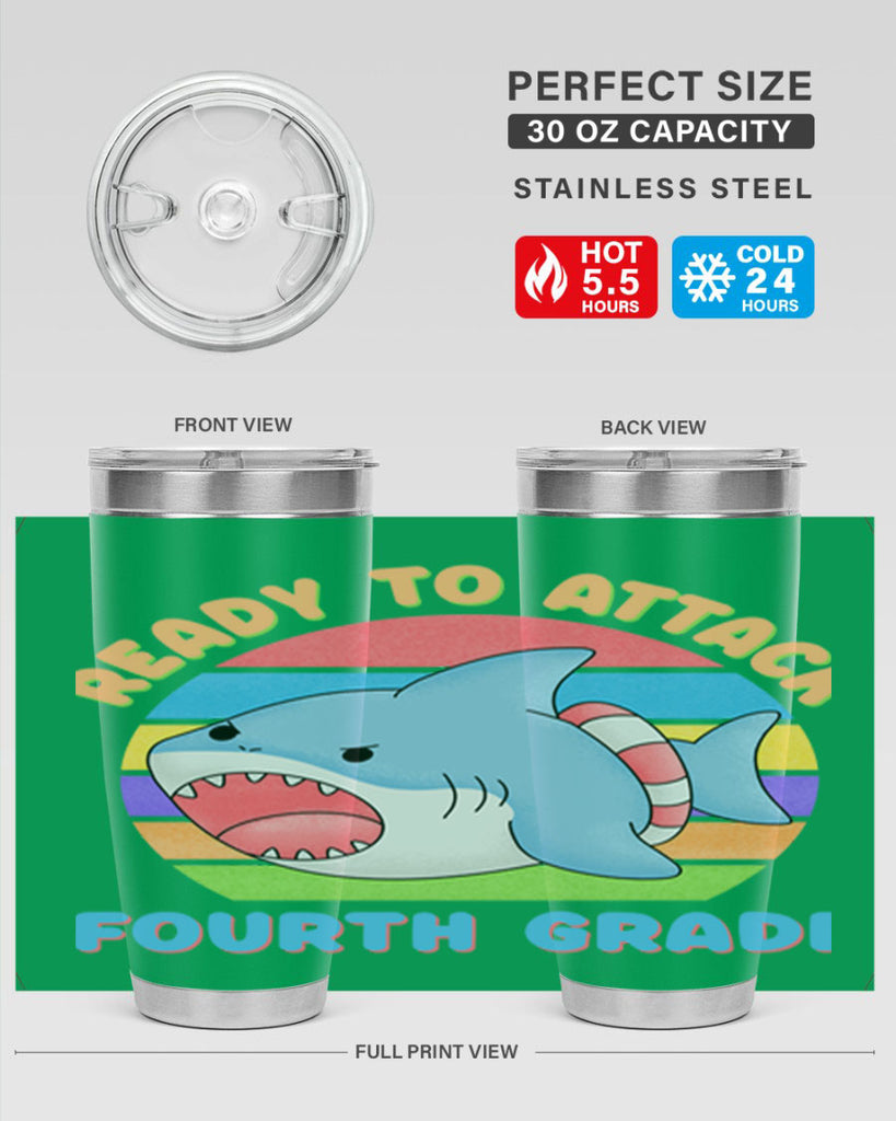 Ready to Attack 4th Grade 20#- 4th  grade- Tumbler