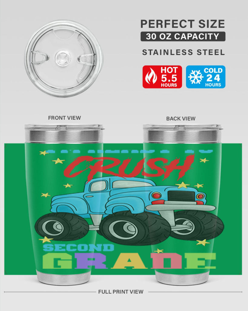 Ready to Crush 2nd Grade 20#- second grade- Tumbler