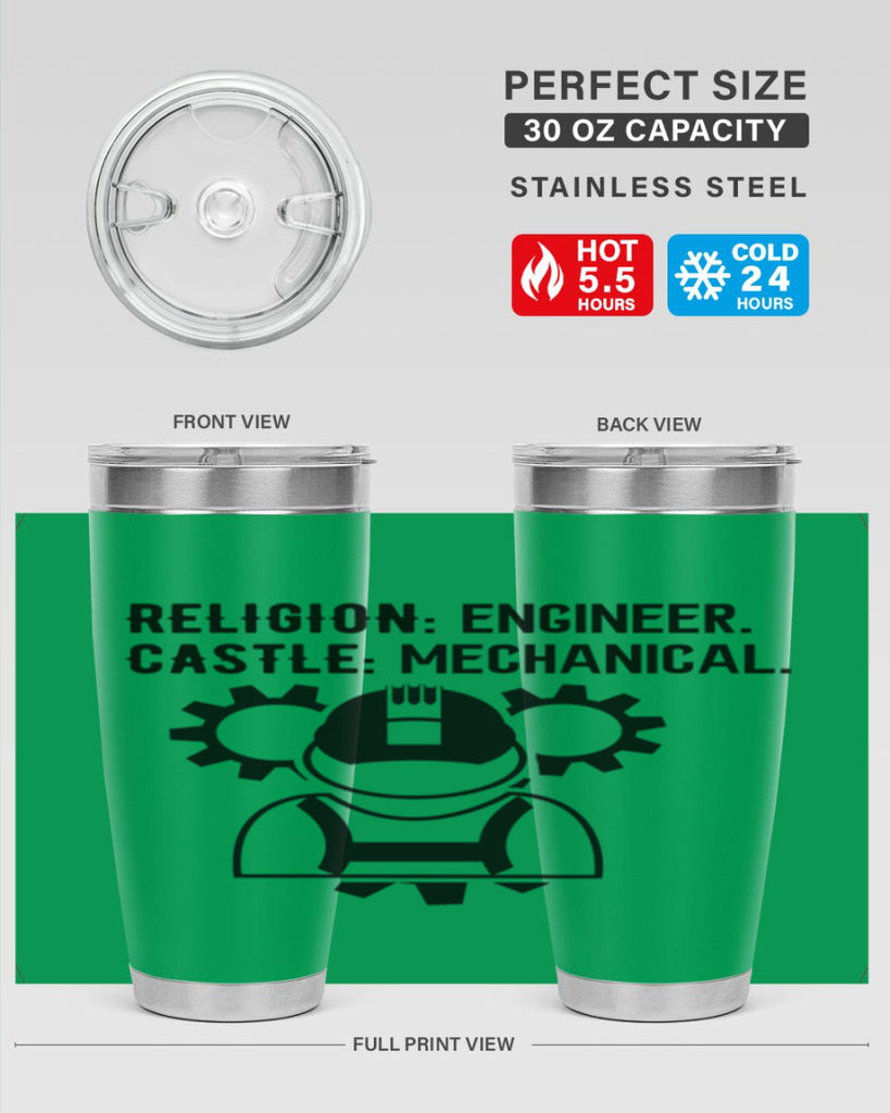 Religion Style 5#- engineer- tumbler