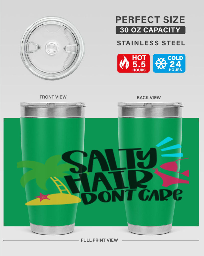 Salty Hair Dont Care Style 29#- summer- Tumbler