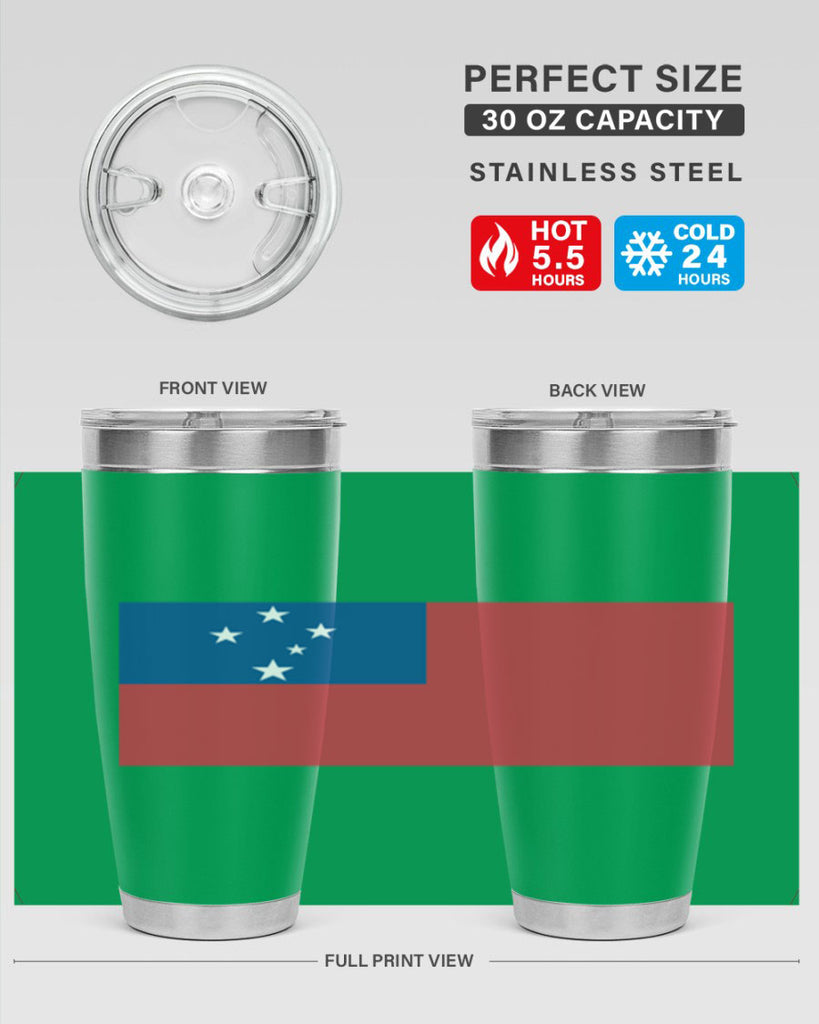 Samoa 49#- world flags- Tumbler