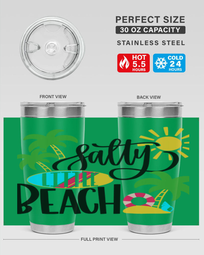 Satly Little Beach Style 26#- summer- Tumbler