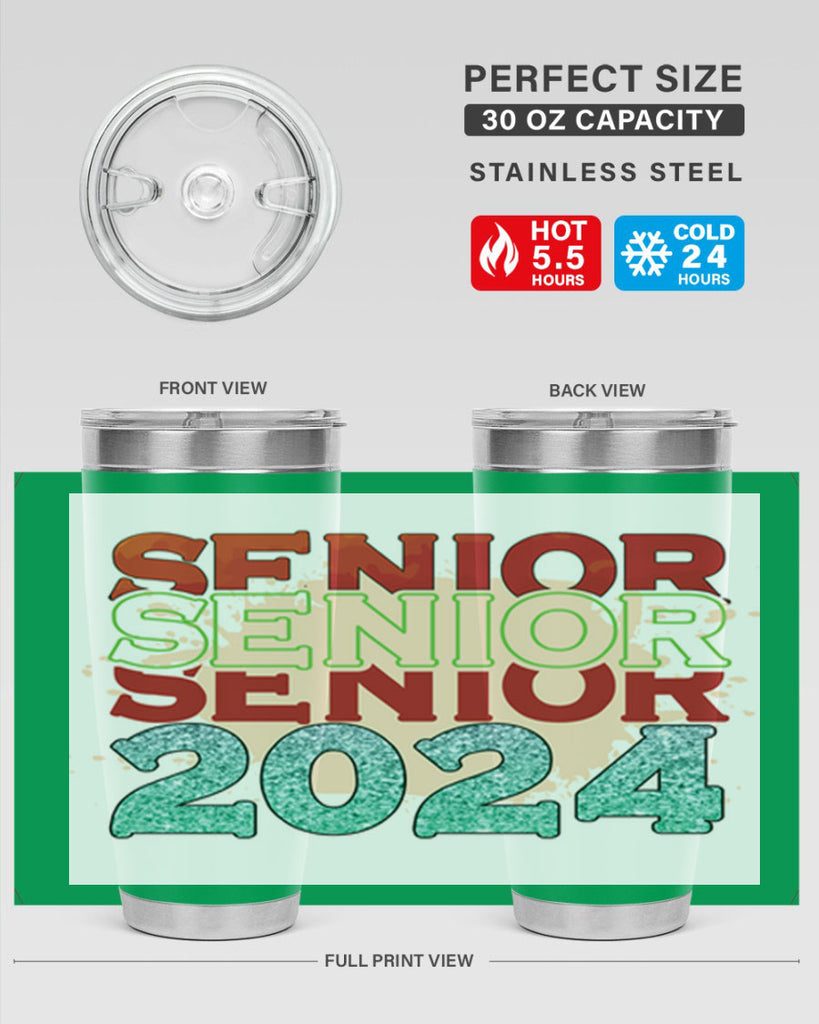 Senior 2024 1 10#- 12th grade- Tumbler