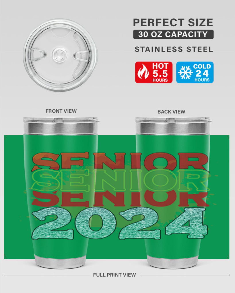 Senior 2024 1 11#- 12th grade- Tumbler