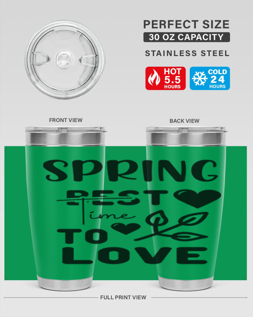 Spring Best Time to Love 413#- spring- Tumbler