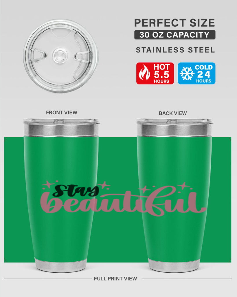 Stay Beautiful Style 18#- make up- Tumbler