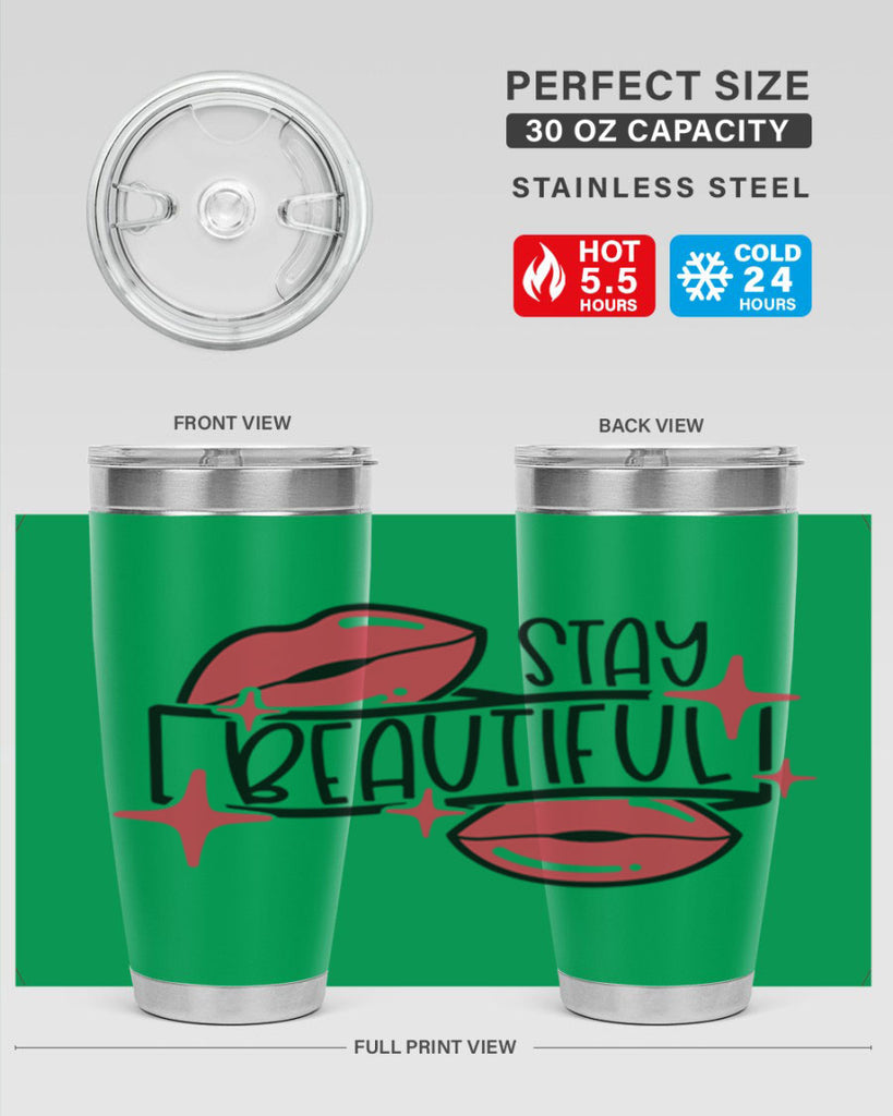 Stay Beautiful Style 19#- make up- Tumbler