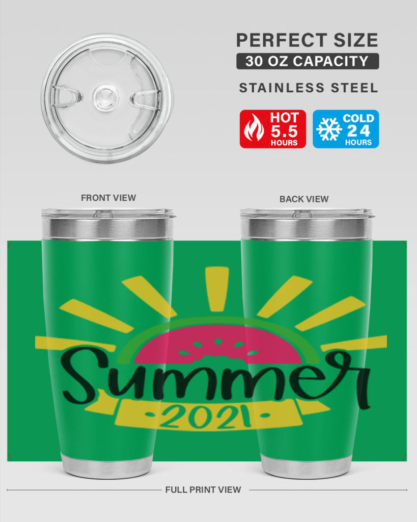 Summer Style 24#- summer- Tumbler