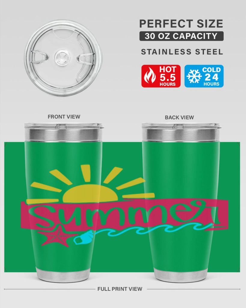Summer Style 25#- summer- Tumbler