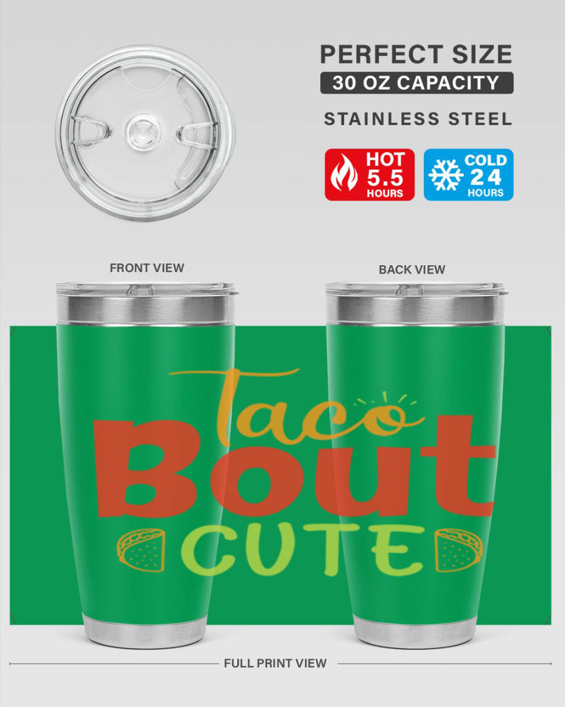Taco Bout cute Style 198#- baby- tumbler