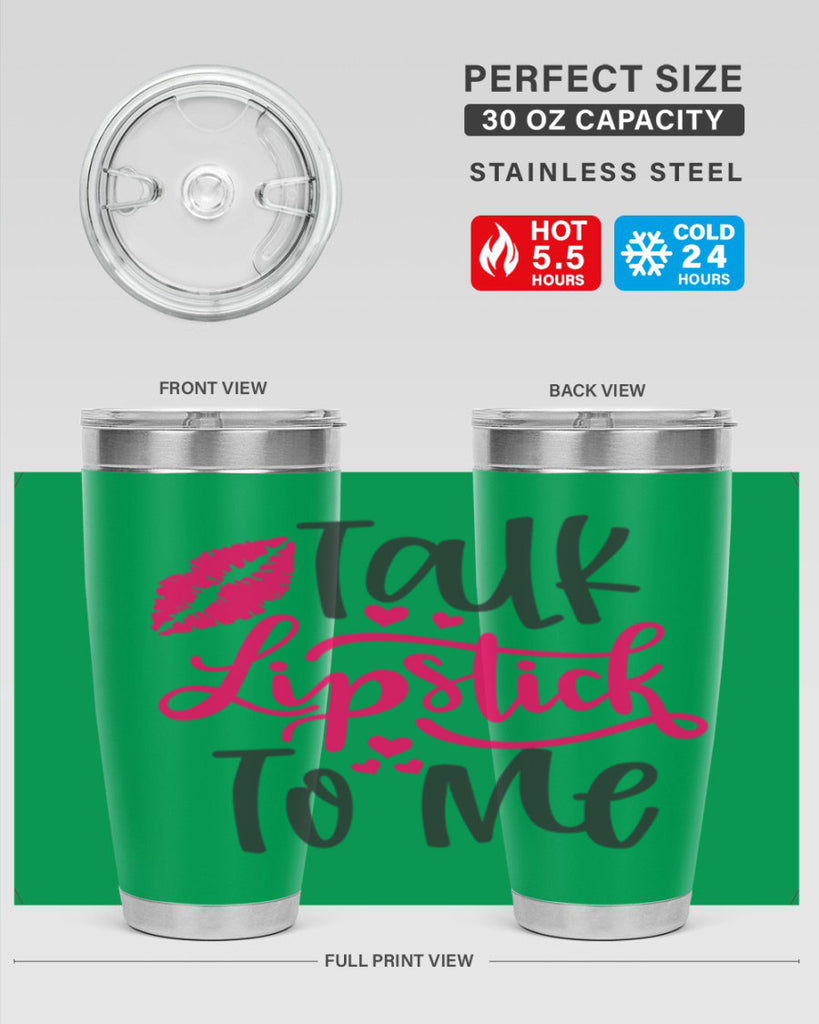 Talk Lipstick To Me Style 217#- make up- Tumbler