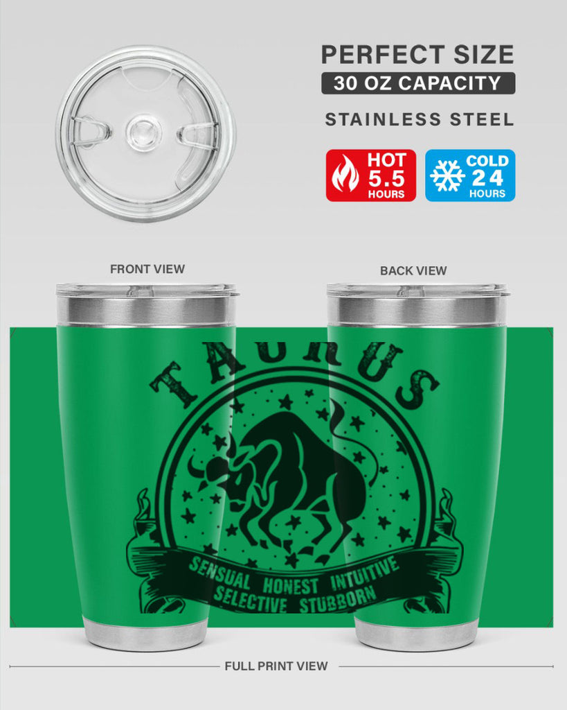 Taurus 5#- zodiac- Tumbler