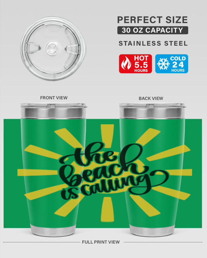 The Beachy Is Calling Style 10#- summer- Tumbler