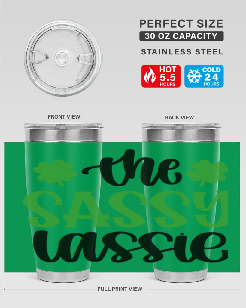 The Sassy Iassie Style 26#- St Patricks Day- Tumbler