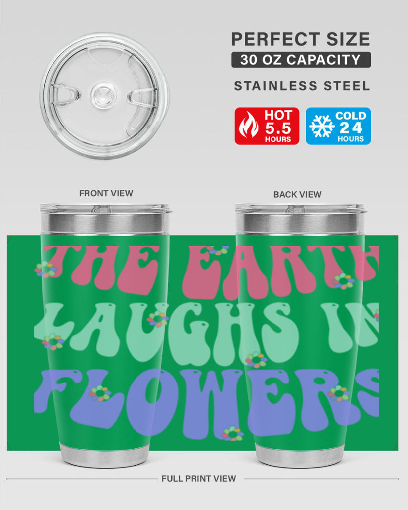 The earth laughs in flowers 532#- spring- Tumbler
