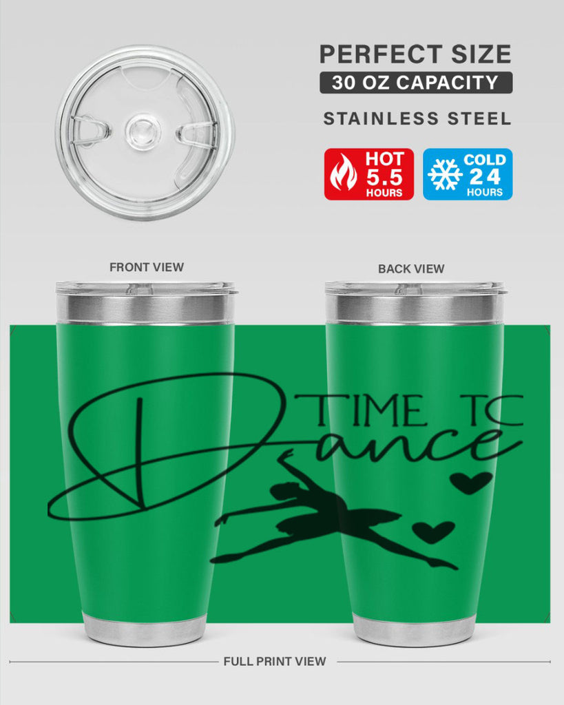 Time to Dance 85#- ballet- Tumbler