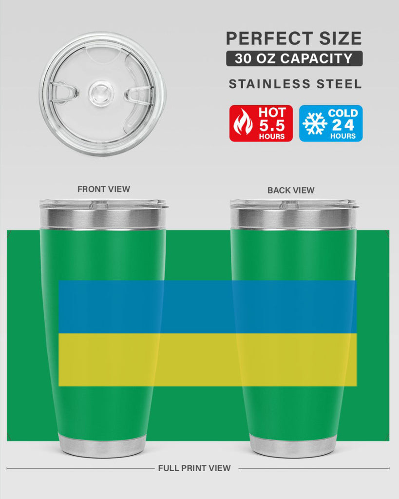 Ukraine 13#- world flags- Tumbler