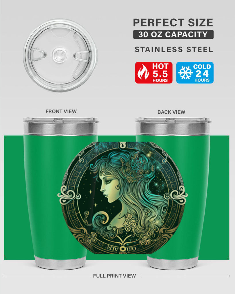 Virgo 526#- zodiac- Tumbler
