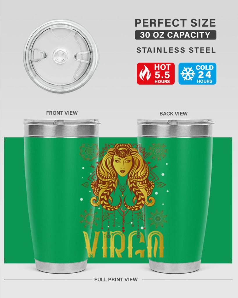 Virgo 542#- zodiac- Tumbler