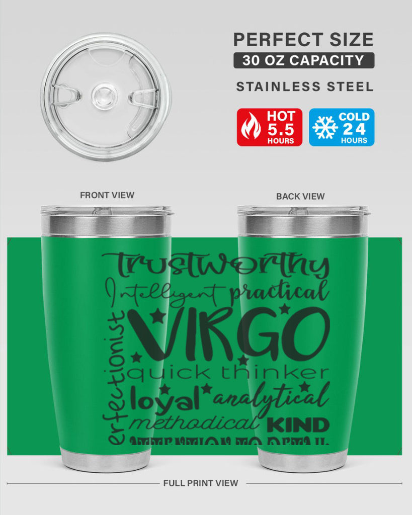 Virgo 574#- zodiac- Tumbler